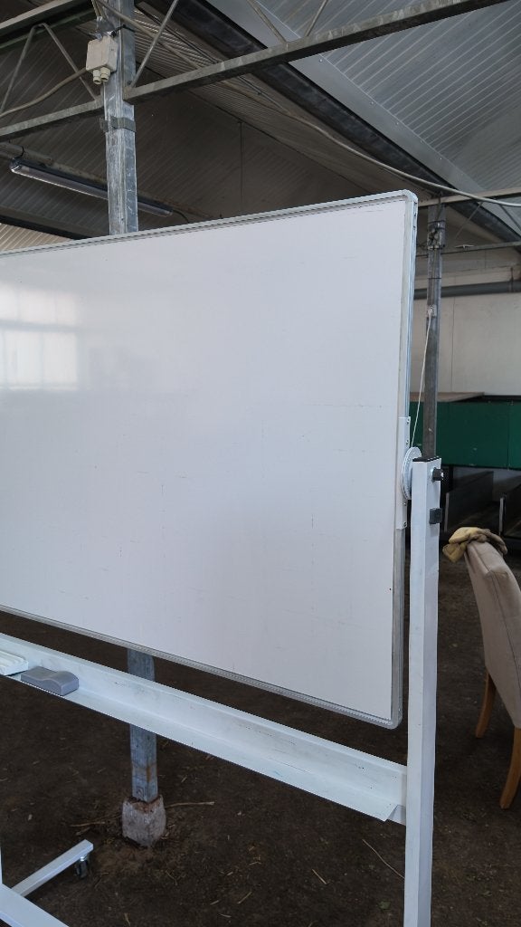 Smit Visual verrijdbaar whiteboard 120x180 cm kantelbaar, Diversen, Schoolborden, Ophalen, Gebruikt, Smit Visual, Smit Visual