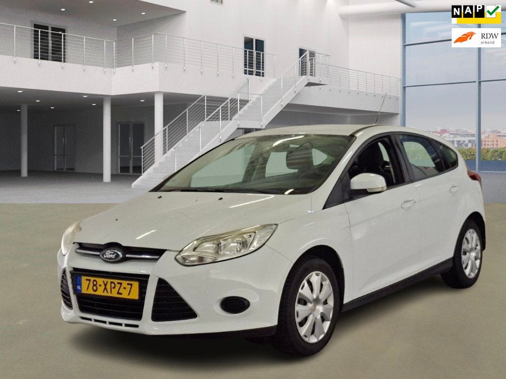 Ford Focus 1.0 EcoBoost Trend|NAVI|PDC|AIRCO|CRUISE|2XSLEUTE, Auto's, Euro 5, 101 pk, Gebruikt, 635 kg