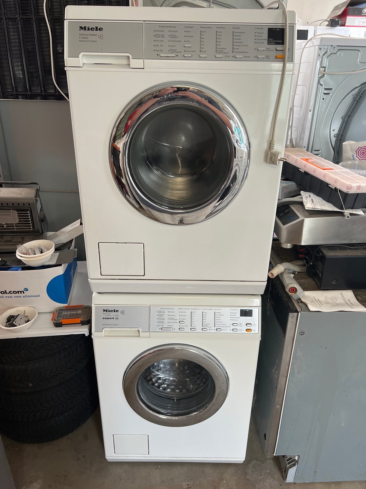 3x Miele Wasmachines getest, 6 tot 8 kg, Gebruikt, Ophalen of Verzenden, 1600 toeren of meer