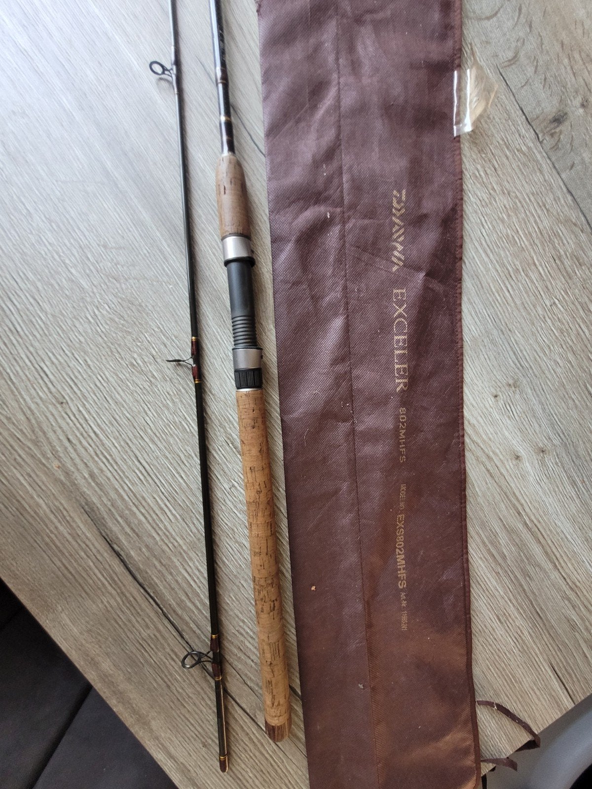 Daiwa Exceler werphengel, Ophalen, Gebruikt, Werphengel