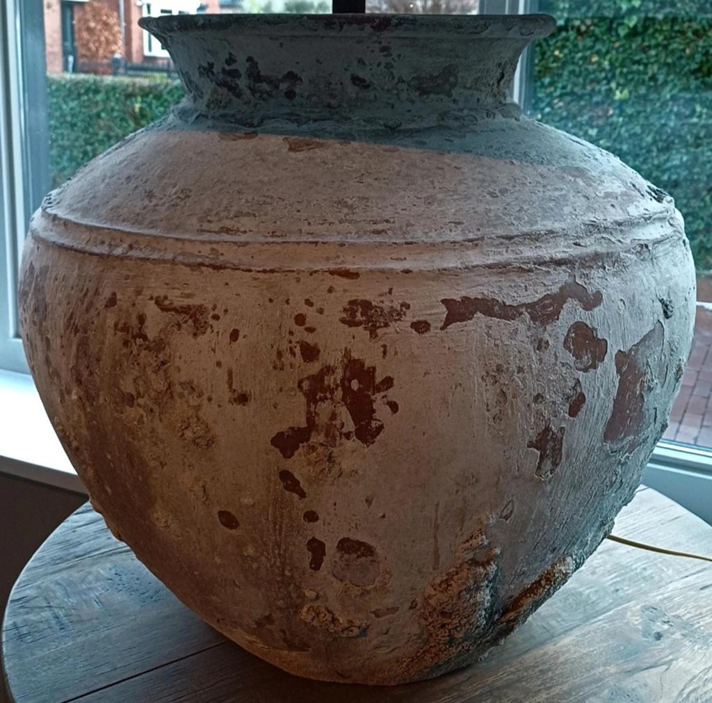 Authentieke kruiklamp Aura Peeperkorn | Frieda Dorresteijn, Overige materialen, 50 tot 75 cm, Aura Peeperkorn, Ophalen of Verzenden
