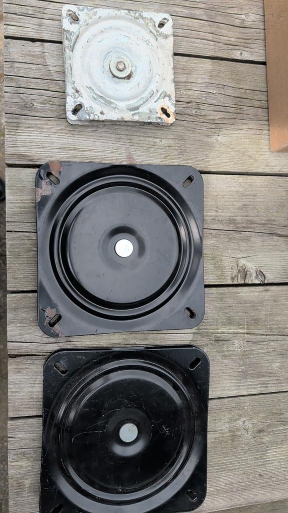 Draaiplateaus voor visstoelen, Ophalen of Verzenden, Zeilboot of Motorboot