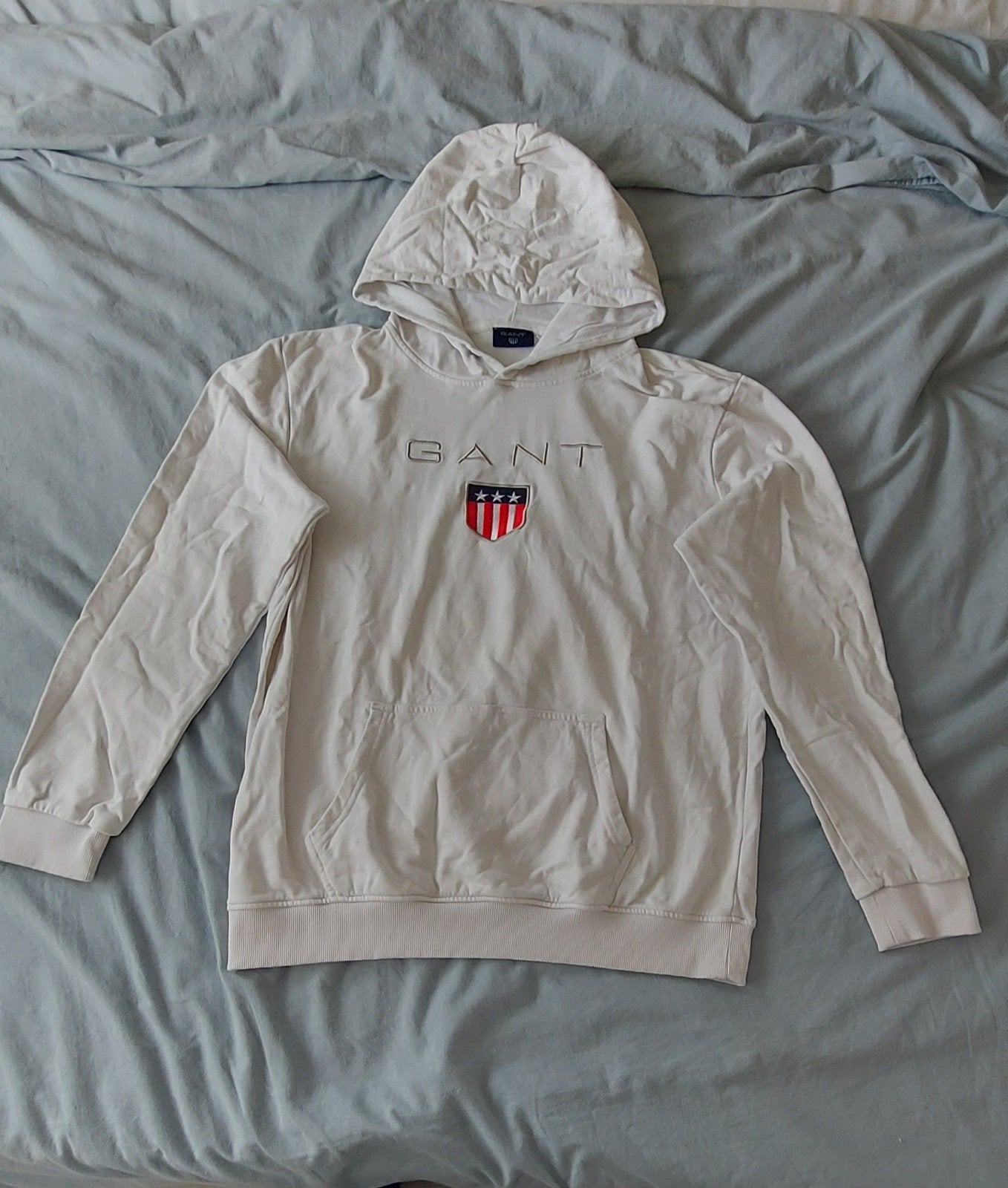 GANT Hoody XL, Ophalen of Verzenden, Zo goed als nieuw, Maat 56/58 (XL), Blauw