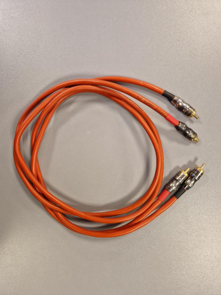 ✅ TCI Viper interlinks 1m (100 cm) – audiofiel RCA set, Ophalen of Verzenden, Zo goed als nieuw, Minder dan 2 meter, Interlink-kabel