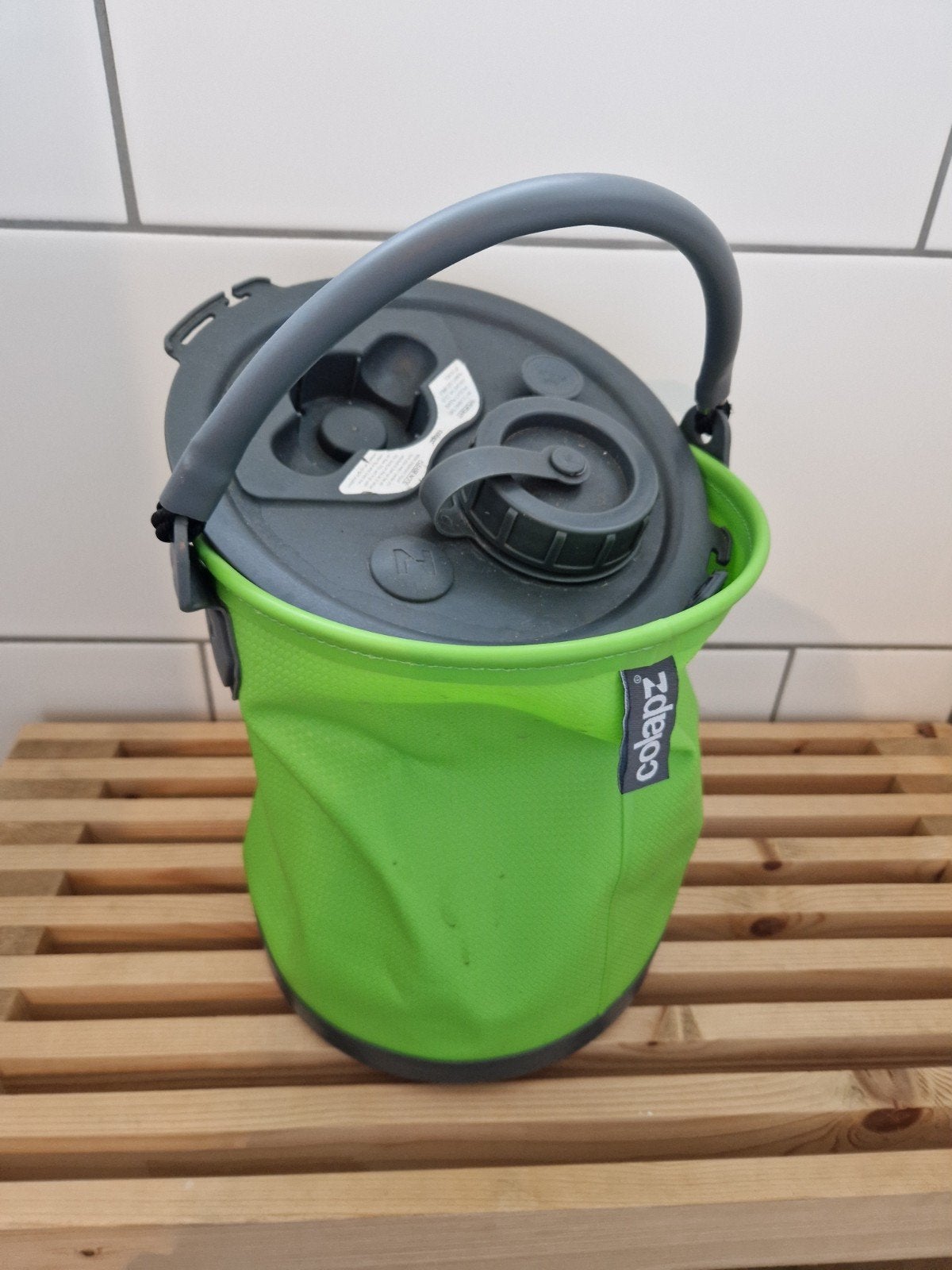 Colapz opvouwbare emmer/watercontainer - compleet, Ophalen of Verzenden, Gebruikt