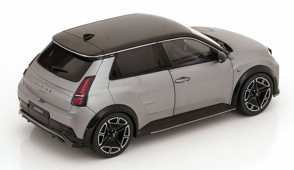 Norev 1:18  Alpine A290 GT 2025 Matt Tornade Grey & Black, -, Nieuw, Norev, Ophalen of Verzenden