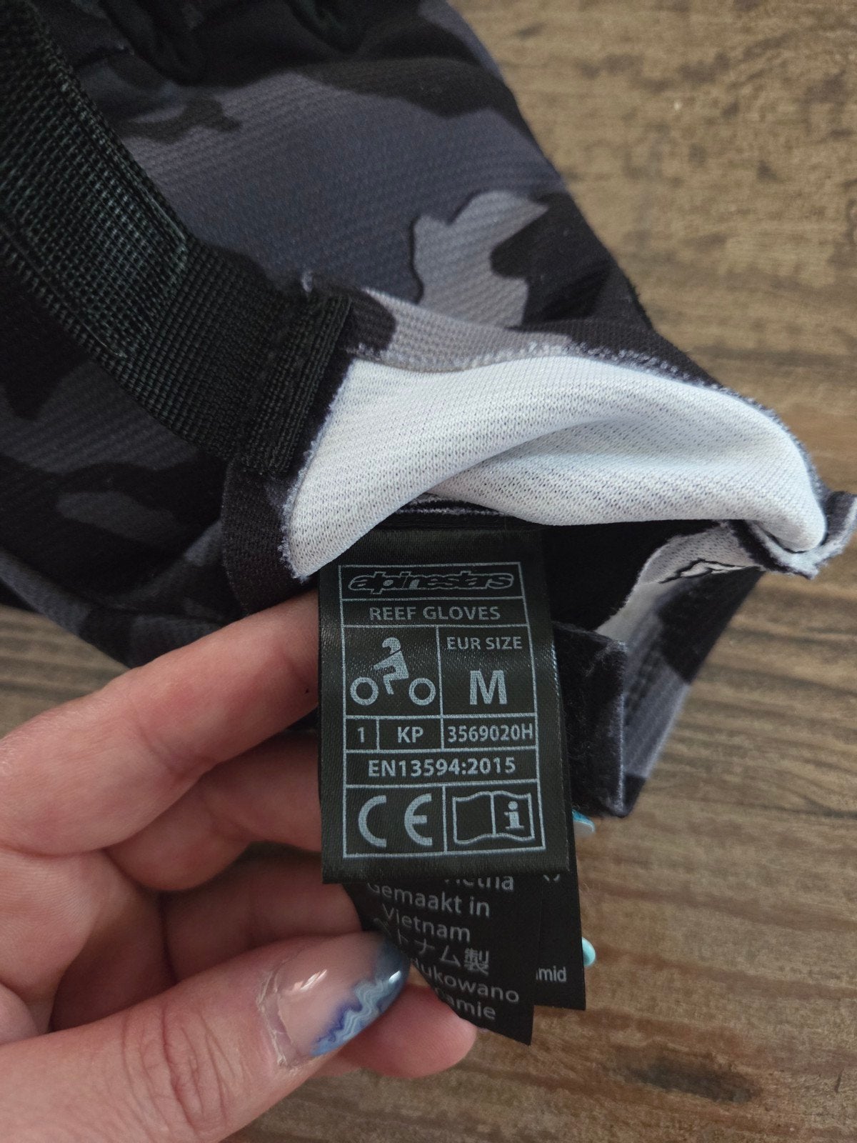 Alpinestars Reef Gloves Camo Maat M Te Koop!, Kinderen, Ophalen of Verzenden, Alpinestars, Handschoenen