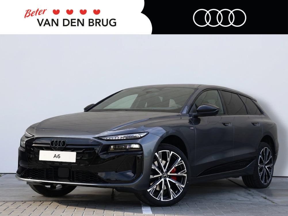 Audi A6 Avant S edition e-tron 83 kWh 286 PK Elektrisch | Lu, Auto's, Automaat, Zwart, 286 pk, 598 km