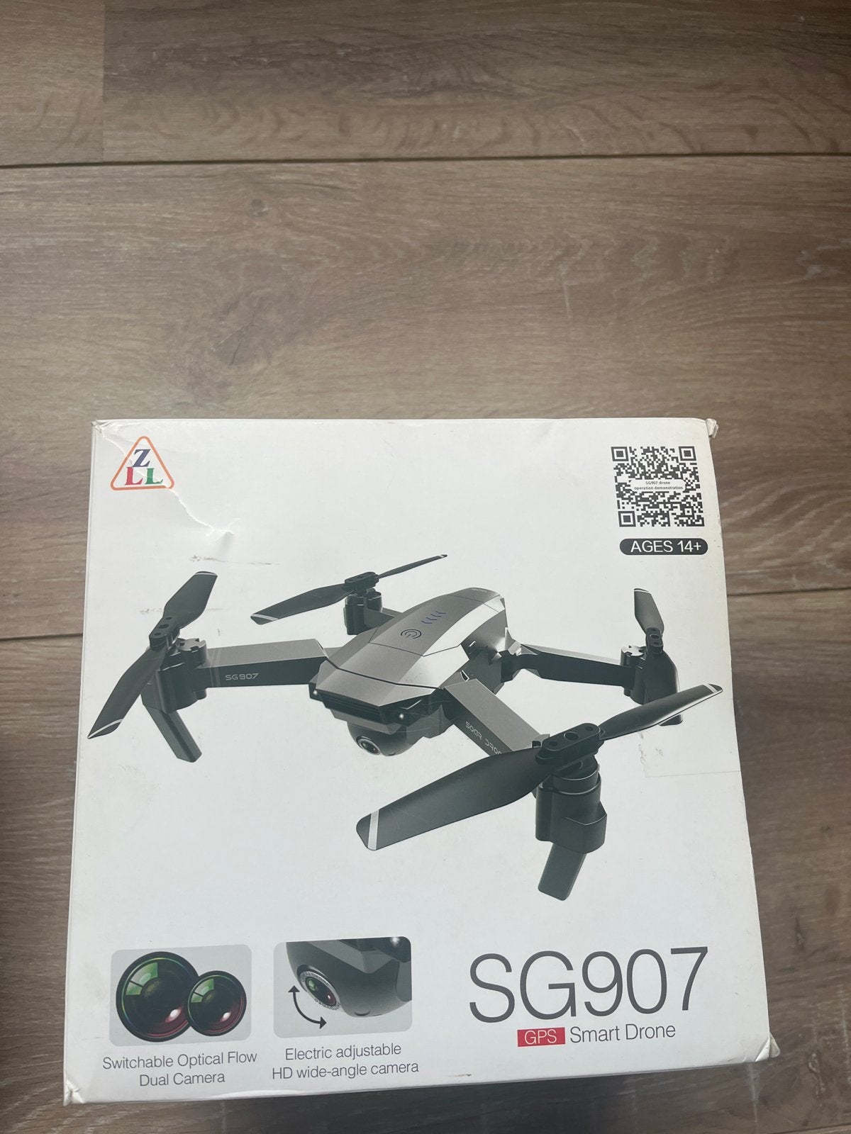 SG907 GPS Smart Drone met dubbele HD-camera, Cameradrone, Overige merken, Ophalen of Verzenden, Zo goed als nieuw