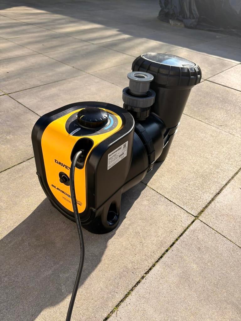 Zwembadpomp Davey Silensor Pro VSD200 Bluetooth, Tuin en Terras, Zwembad-toebehoren, Ophalen of Verzenden, Zo goed als nieuw, Zwembadpomp