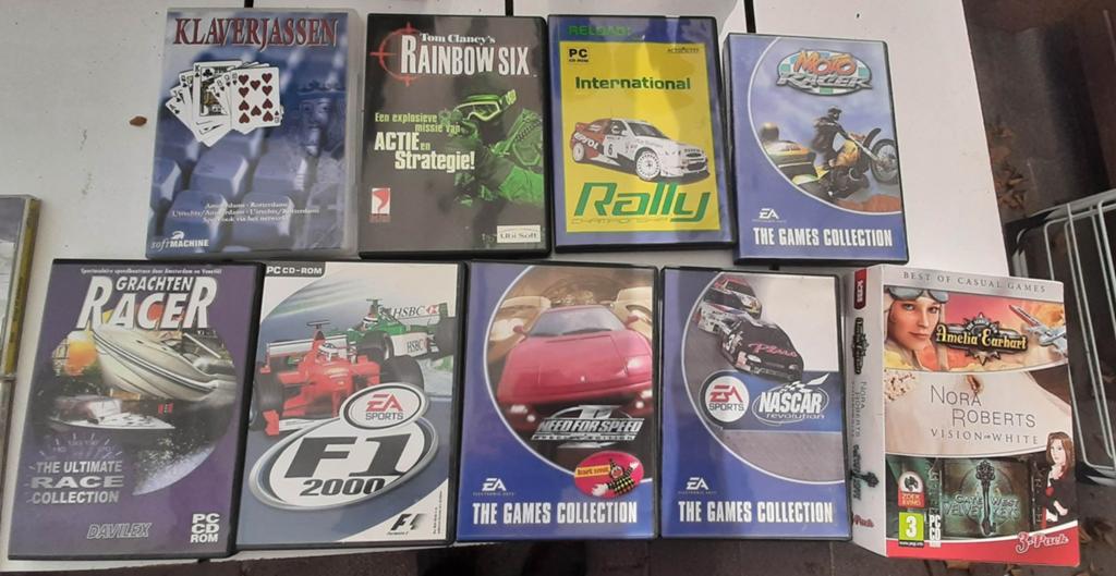 Diverse PC Games Collectie - Actie, Race, Strategie en meer, Ophalen