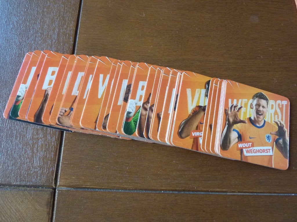 AH voetbal viltjes complete set, Ophalen of Verzenden, Nieuw, Overige binnenlandse clubs, Overige typen
