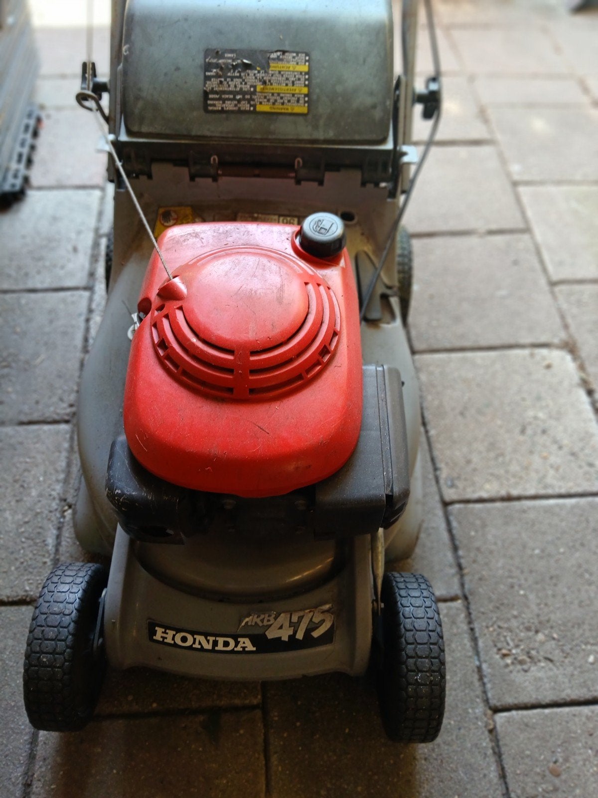 Honda AKB 475 Benzine Grasmaaier - Gebruikt, Ophalen, Cirkelmaaier, Honda, Gebruikt