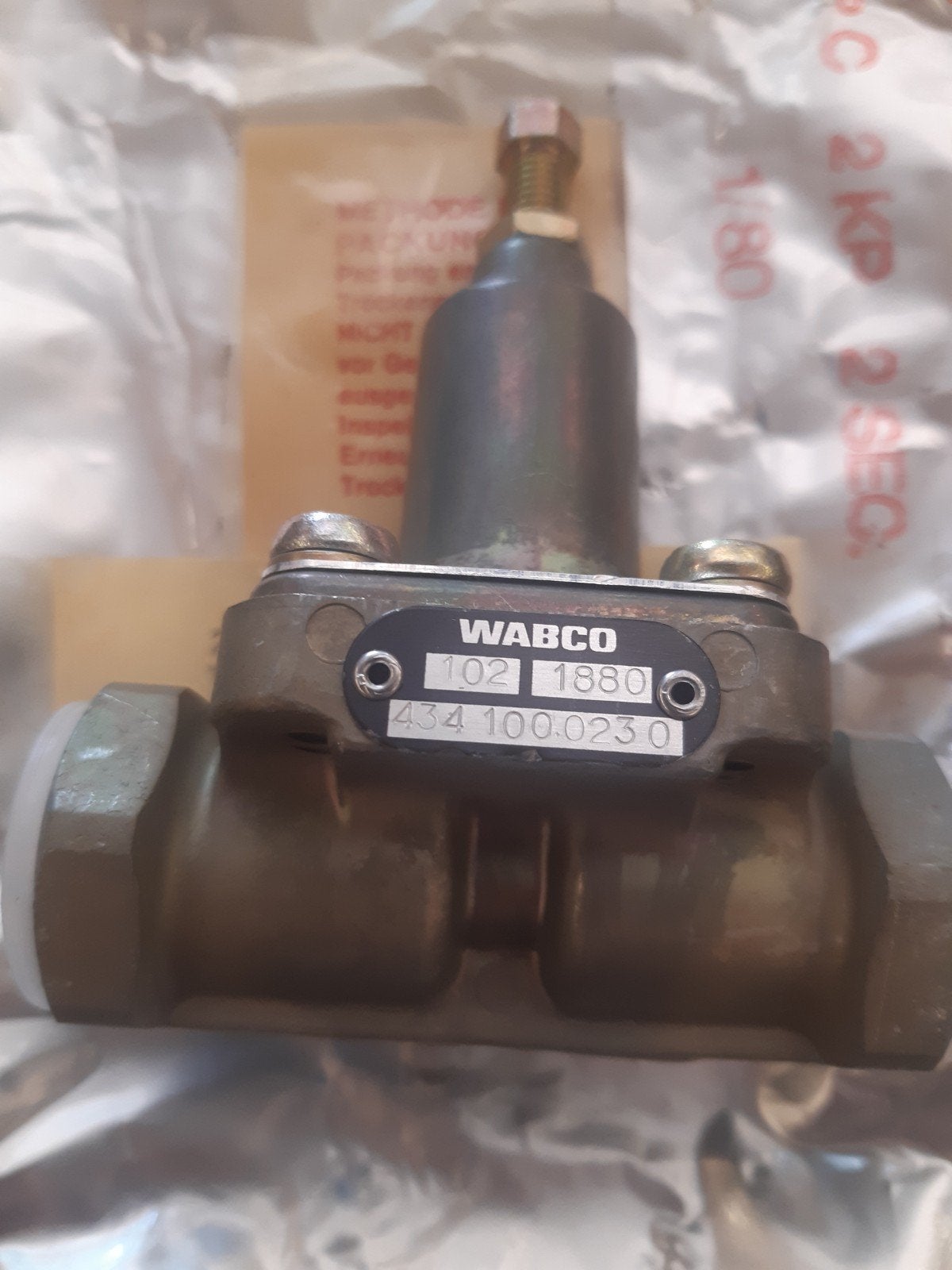 wabco overstroomklep 434 1000230, Ophalen, Nieuw, DAF, Remmen en Aandrijving