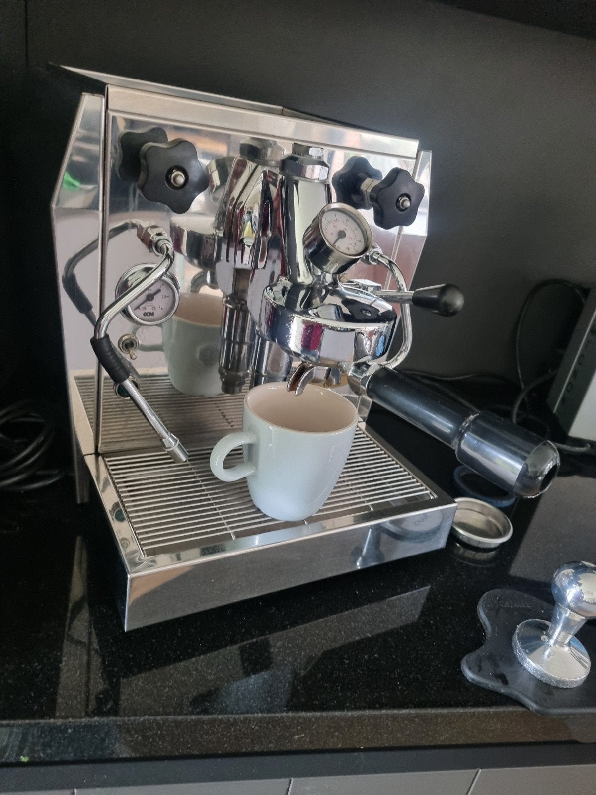 ECM Giotto Espressomachine - Perfect voor de thuisbarista, Witgoed en Apparatuur, Koffiezetapparaten, Ophalen, Gebruikt