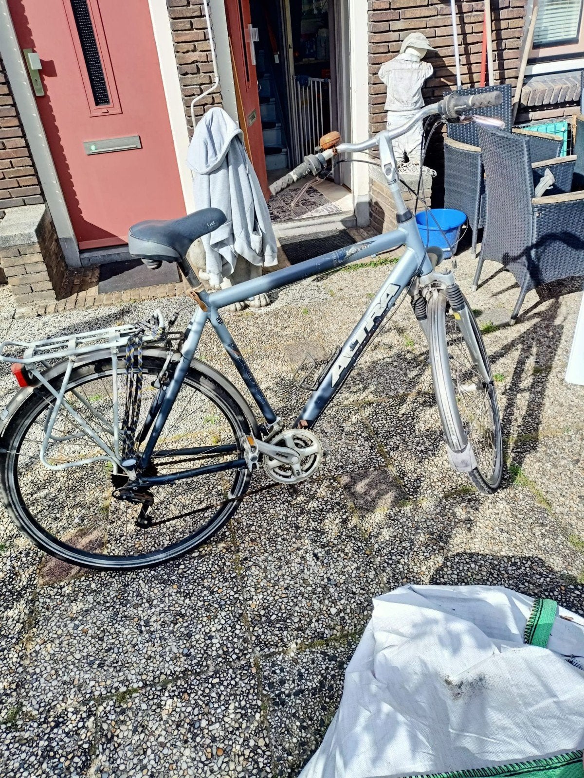 Degelijke Altra herenfiets met versnellingen, Ophalen of Verzenden, Gebruikt, Overige merken, Versnellingen