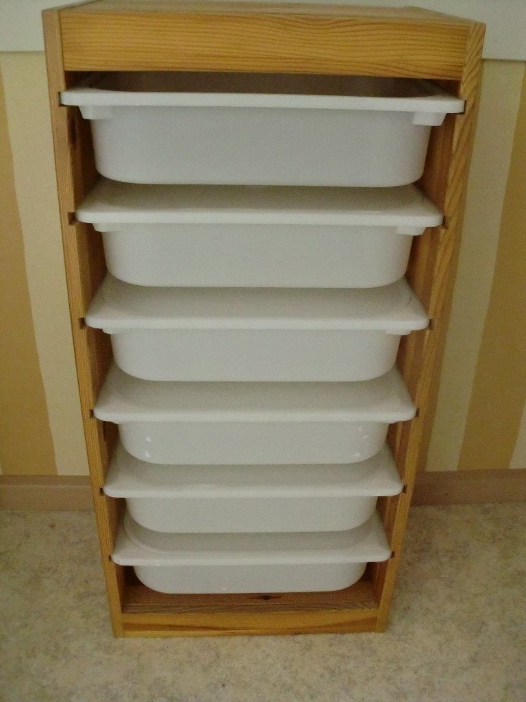 Ikea Trofast kast, Ophalen, Gebruikt, Minder dan 50 cm, 90 tot 105 cm