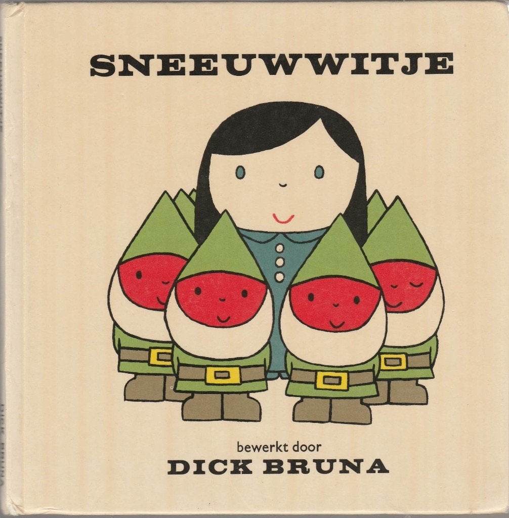 Sneeuwwitje - Dick Bruna( Eerste Druk )"", Fictie algemeen, Verzenden, Jongen of Meisje, Zo goed als nieuw