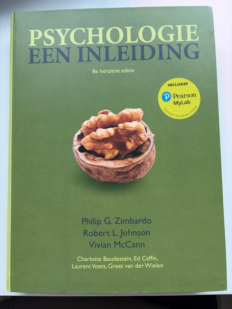Psychologie Een Inleiding - 8e herziene editie, Boeken, Ophalen of Verzenden, Zo goed als nieuw, Overige onderwerpen