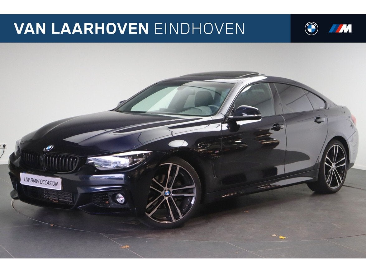BMW 4 Serie Gran Coupé 418i Executive M Sport Automaat / Sc, Auto's, Dealer onderhouden, Gebruikt, Metallic lak, Met garantie (alle)