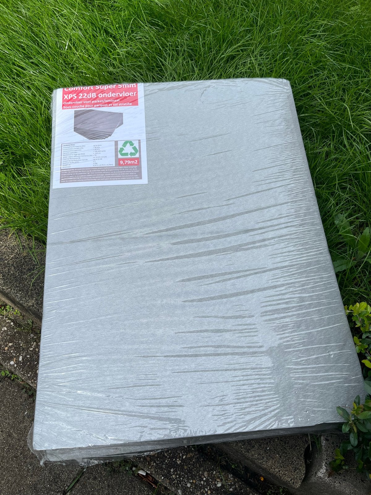 Comfort Super 5mm XPS 22dB ondervloer, Overige typen, Nieuw, Minder dan 50 cm, Kunststof