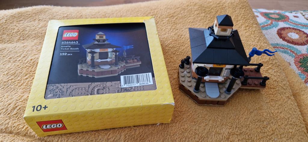 LEGO Amelia ticket booth 6564643 compleet 1x gebouwd, Ophalen, Compleet, Lego, Zo goed als nieuw