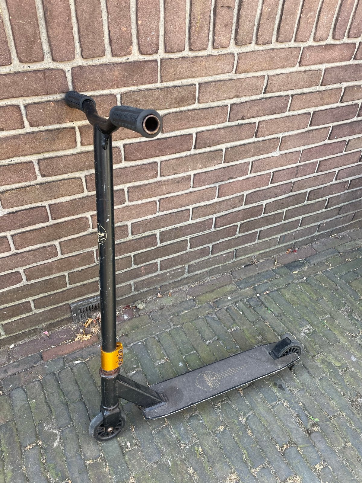 Stuntstep Black Dragon - Gebruikt, Fietsen en Brommers, Steps, Ophalen of Verzenden, Gebruikt, Gewone step