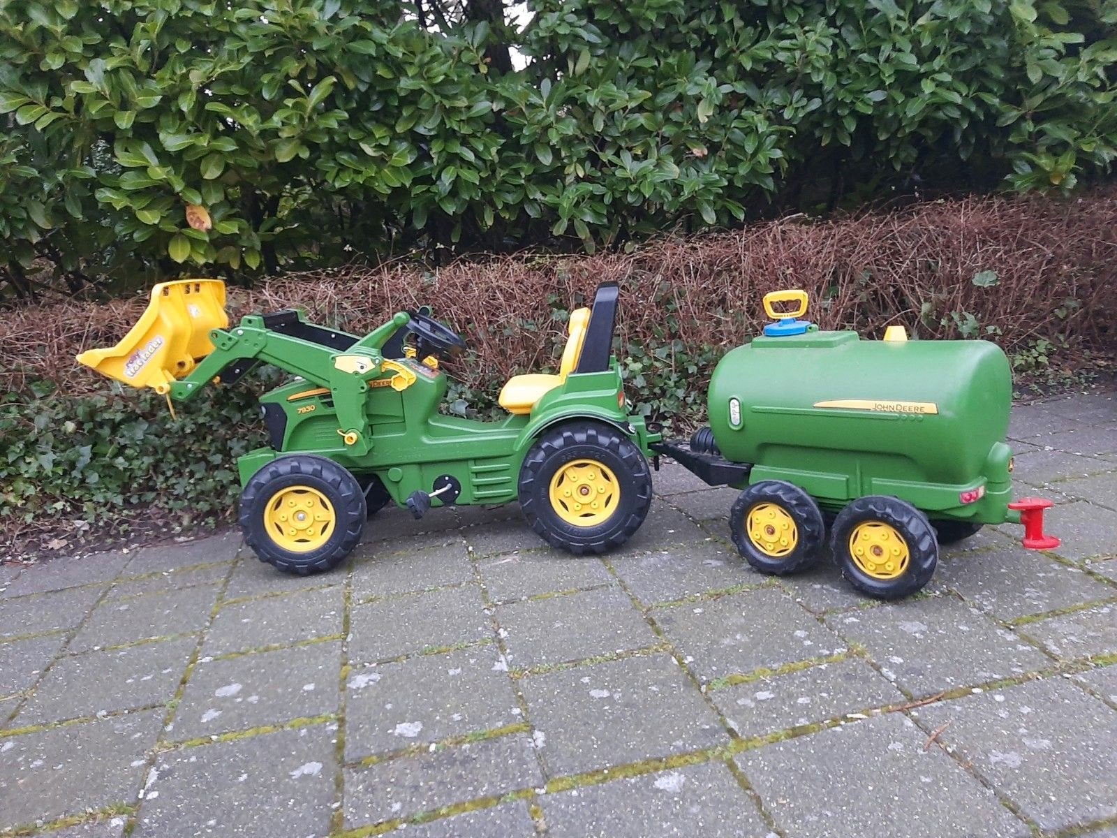 Traptrekker  7930 met mestank, Kinderen en Baby's, Speelgoed | Buiten | Voertuigen en Loopfietsen, Ophalen, Zo goed als nieuw