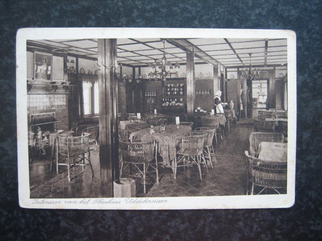 UDDELERMEER Theehuis interieur D, Ophalen of Verzenden, 1920 tot 1940, Gelderland