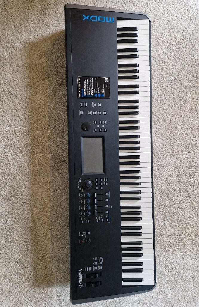 Yamaha MODX8 synthesizer, Ophalen, Met koffer of flightcase, 88 toetsen, Yamaha