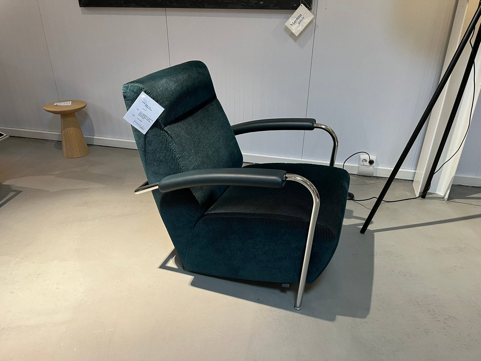 Fauteuil Scylla hoog spazio Leolux, Huis en Inrichting, Ophalen, Nieuw, 75 tot 100 cm, Stof