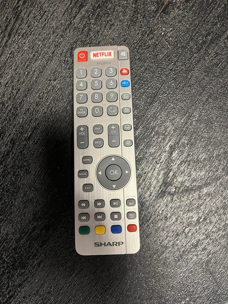 Sharp Aquos Afstandsbediening - Origineel, Ophalen of Verzenden, Zo goed als nieuw, Origineel, Tv