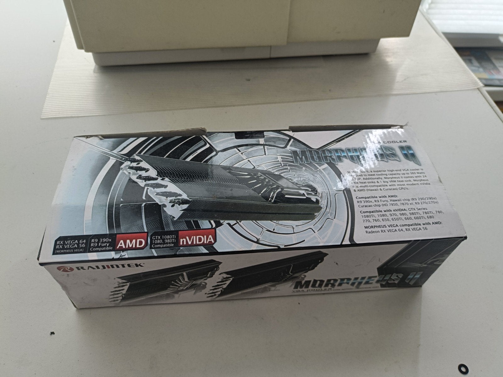 Nieuwe set Raijintek Morpheus II Core Black VGA Koeler, Verzenden, Nieuw, Luchtkoeling