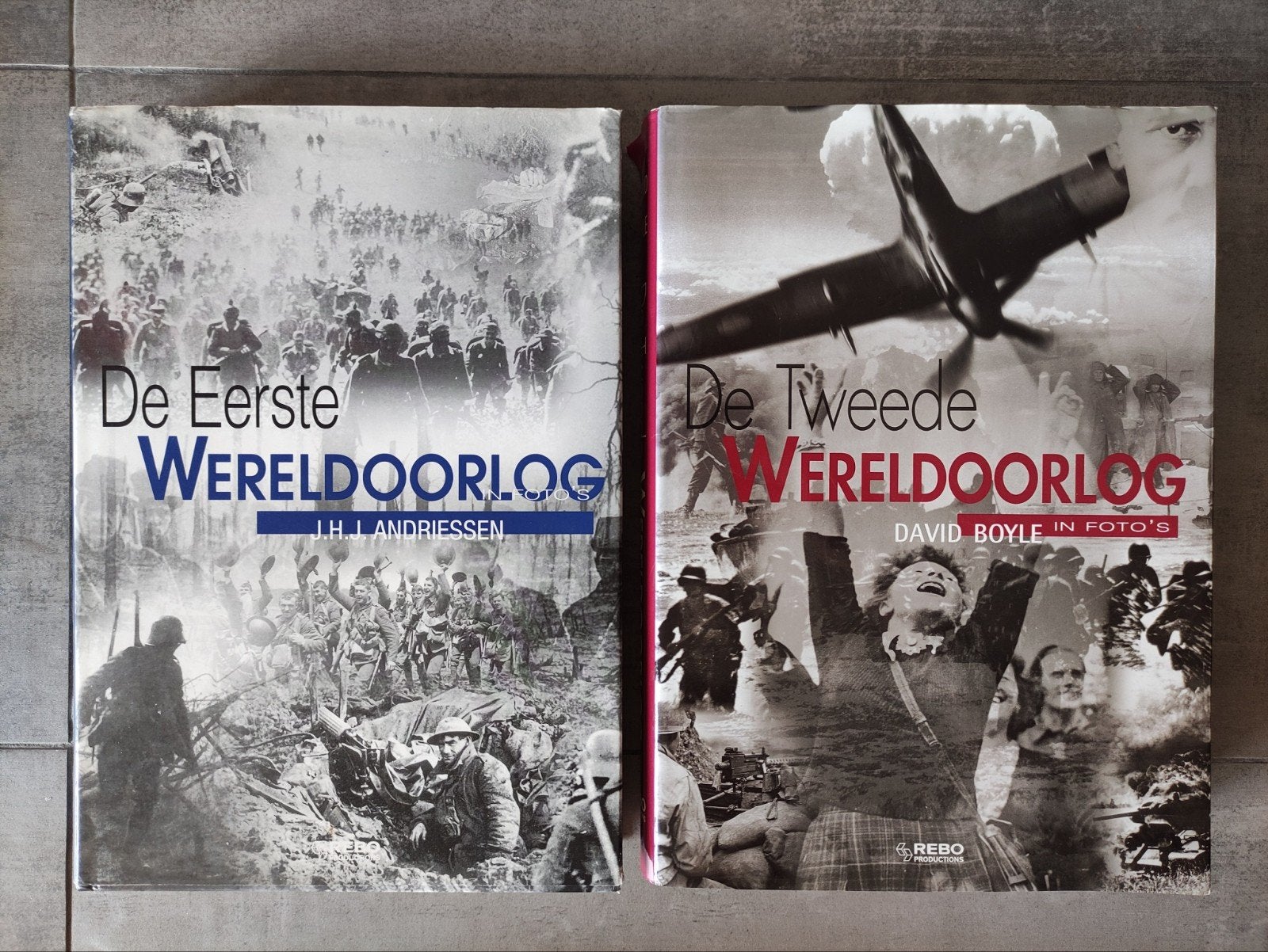 De eerste en tweede wereldoorlog in foto's boeken, Verzamelen, Ophalen of Verzenden