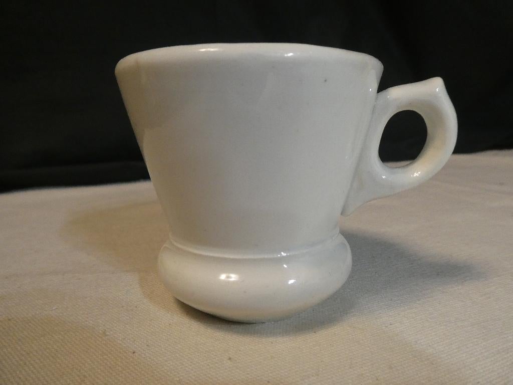 vintage Brulot mok wit aardewerk, Antiek en Kunst, Ophalen of Verzenden
