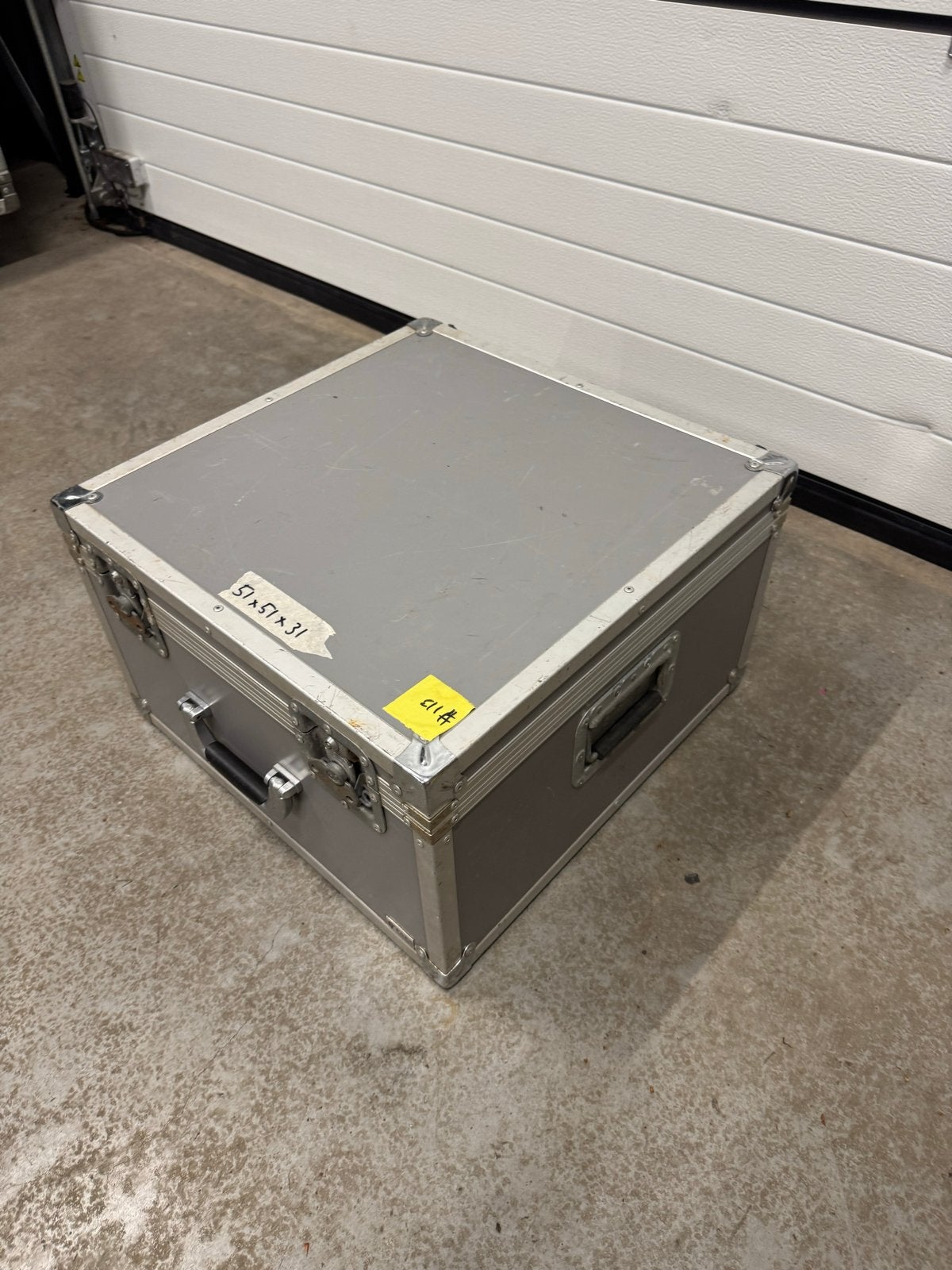 Flightcase 51x51x31 cm - Robuuste transportkist, Ophalen of Verzenden, Gebruikt