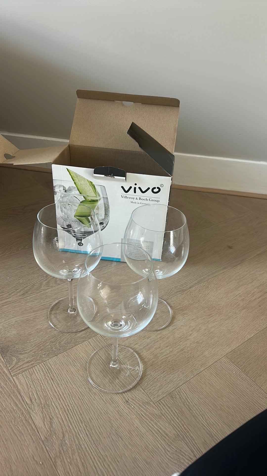 Villeroy & boch gin tonic glazen, Verzamelen, Ophalen, Zo goed als nieuw, Overige typen