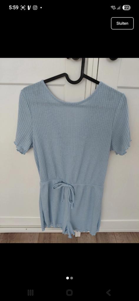 Blauwe jumpsuit x Shein, Maat 38/40 (M), Blauw, Nieuw, Ophalen of Verzenden