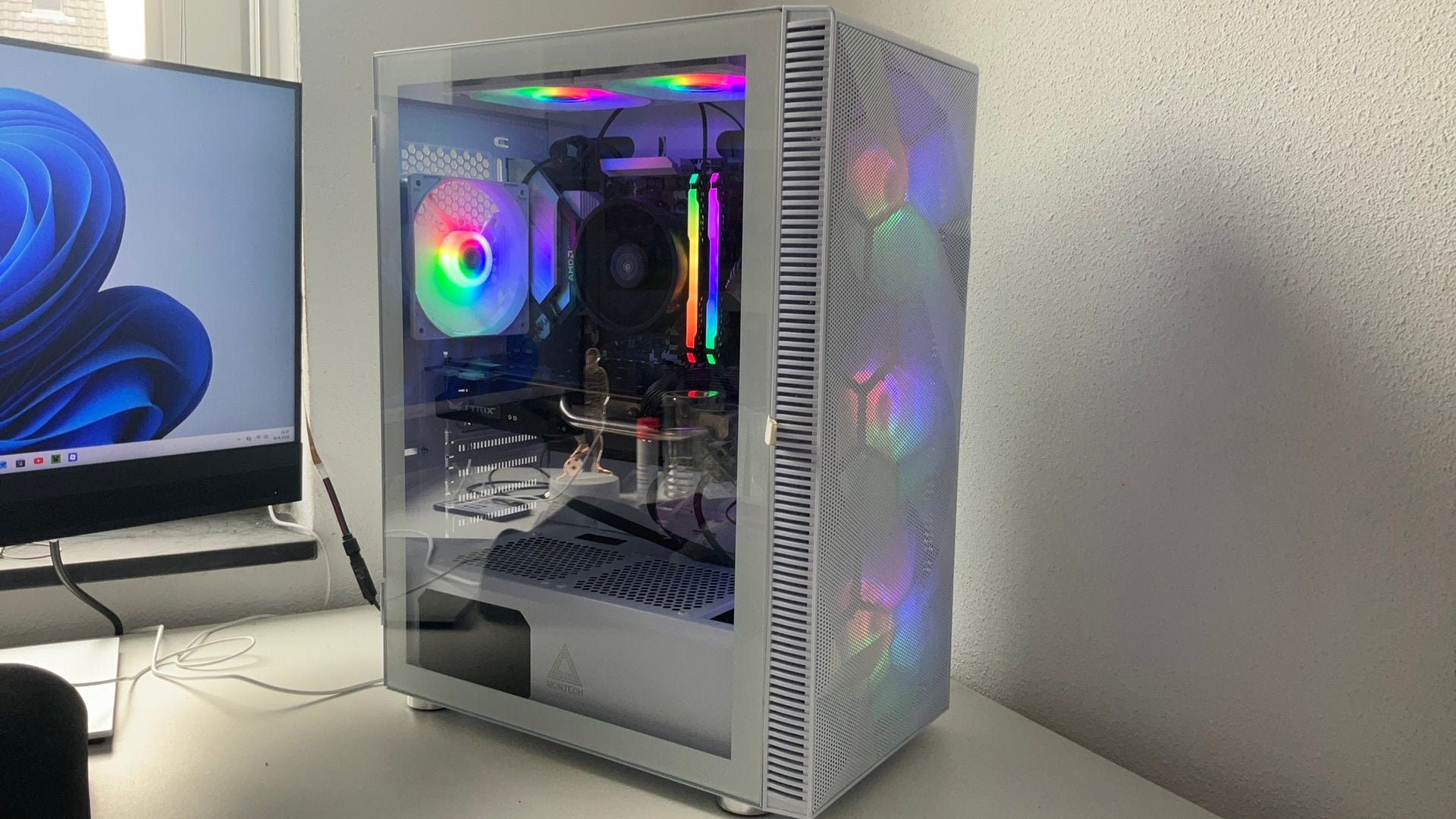Gaming PC Ryzen 5 5600x + 16GB DDR4, Computers en Software, Ophalen, Zo goed als nieuw, Gaming, SSD