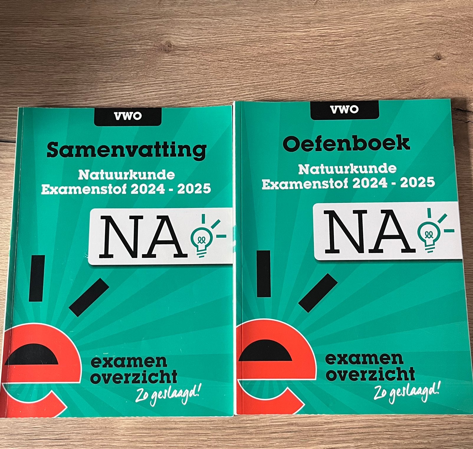 Examen Overzicht -Natuurkunde VWO - samenvatting &oefenboek, Ophalen of Verzenden, Zo goed als nieuw, VWO, Natuurkunde