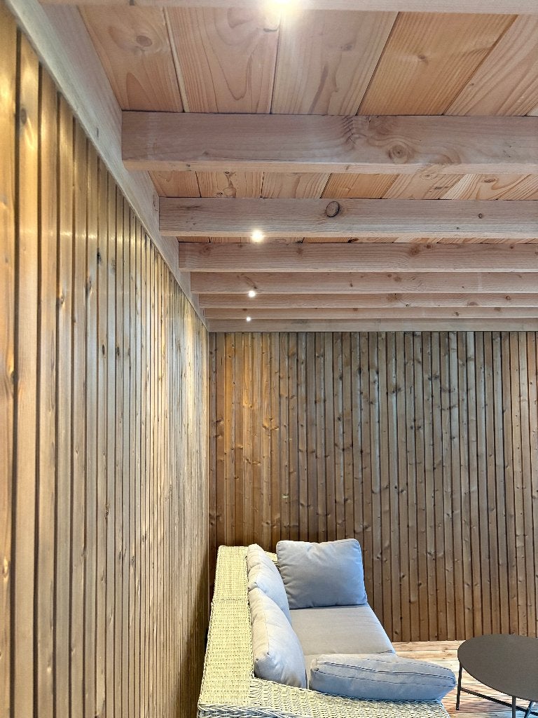 Nieuw : Luxe prefab overkapping., Tuin en Terras, Ophalen, 200 tot 400 cm, 250 tot 500 cm, Overige typen