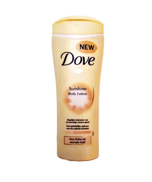 Dove Sunshine Body Lotion - Zomerse Gloed *250ML*, Ophalen of Verzenden, Nieuw, Bodylotion, Crème of Olie