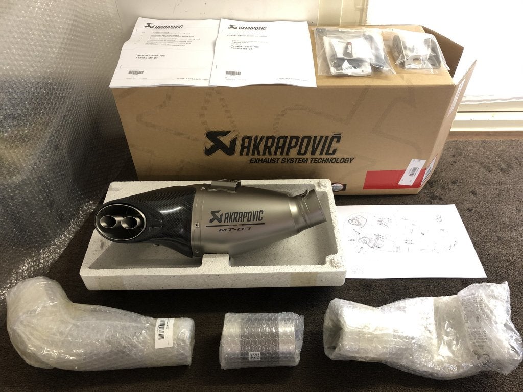 Akrapovic 907983349000 uitlaat Yamaha MT-07 MT07 21-23 + kat, Verzenden, Nieuw, Info@yamaha-motor.de, 2500 Shingai, Iwata, Shizuoka, 438-8501, JP