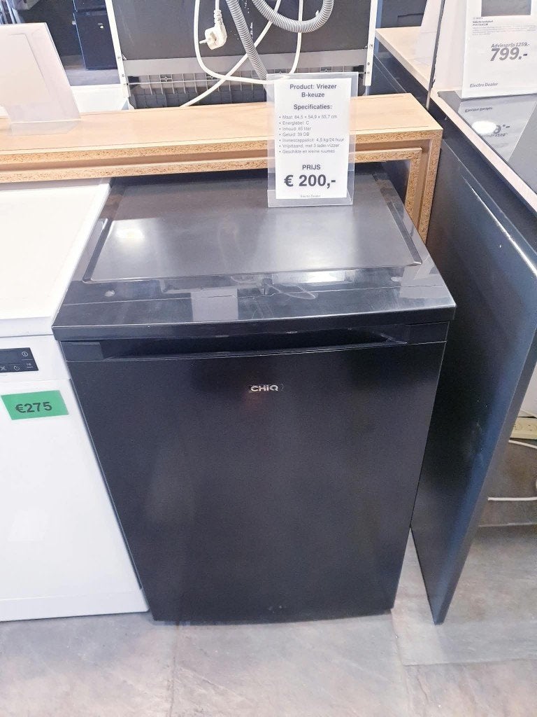 chiq tafelmodel vriezer B keuze NIEUW inc garantie, Vrieskast, Minder dan 85 cm, Minder dan 60 cm, Ophalen of Verzenden