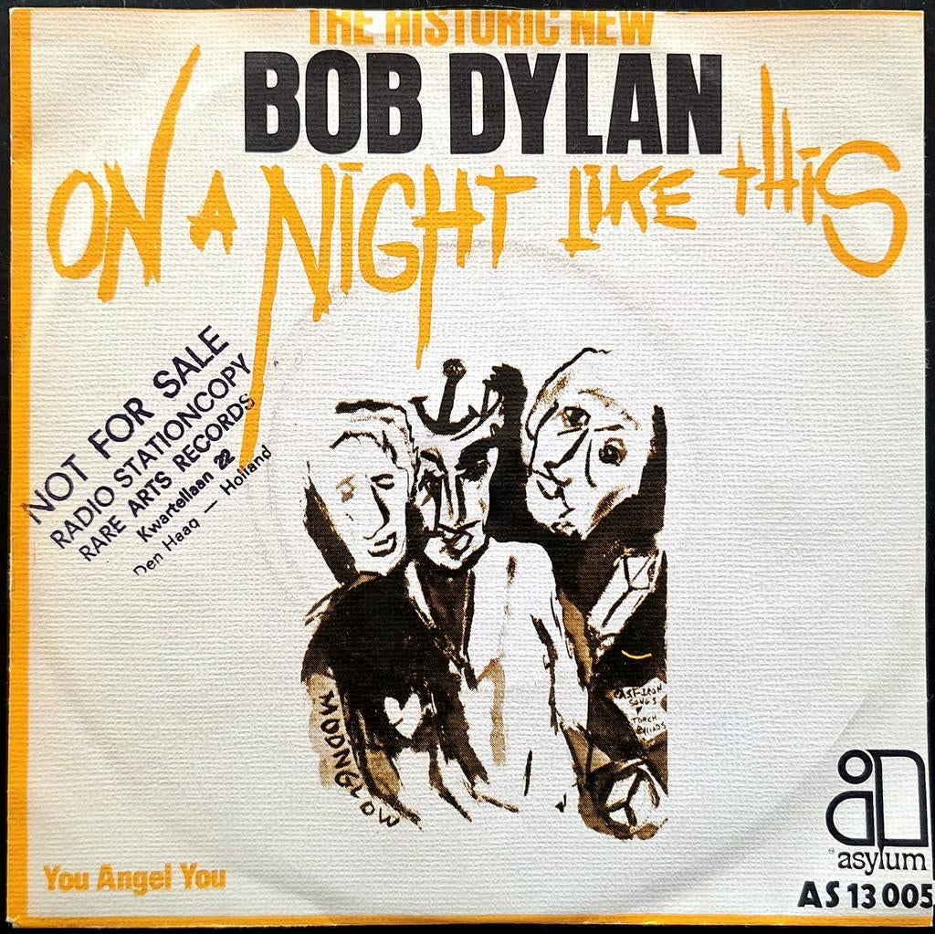 7"/SINGLE  BOB DYLAN/THE BAND - On A Night Like This, Cd's en Dvd's, Vinyl Singles, Ophalen of Verzenden, Gebruikt, Pop
