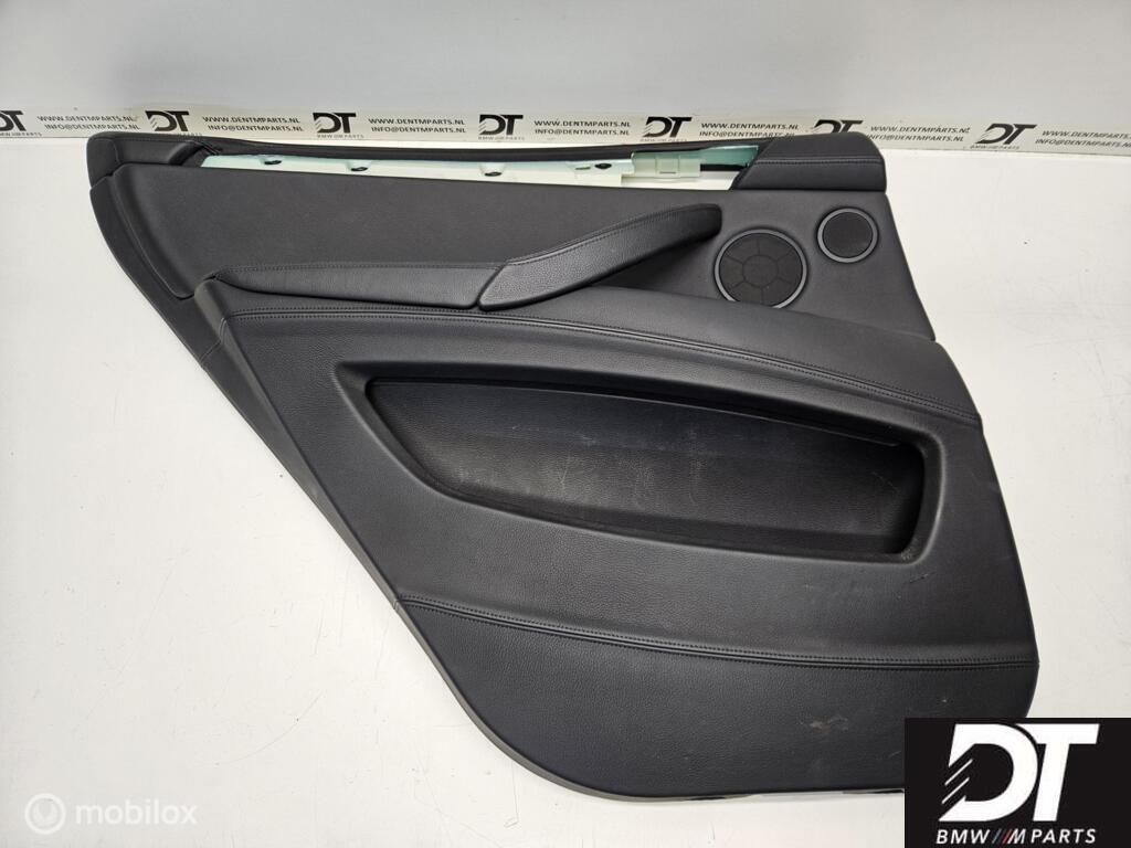 Deurpaneel linksachter BMW X5 E70 volledig leer 51427968583, Gebruikt, Ophalen of Verzenden, BMW, BMW