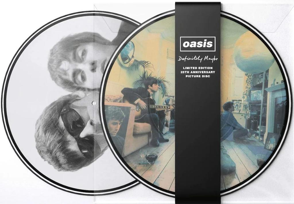 Vinyl 2LP Oasis Definitely Maybe PICTURE DISC NIEUW, 2020 tot heden, Ophalen of Verzenden, 12 inch, Picture disc