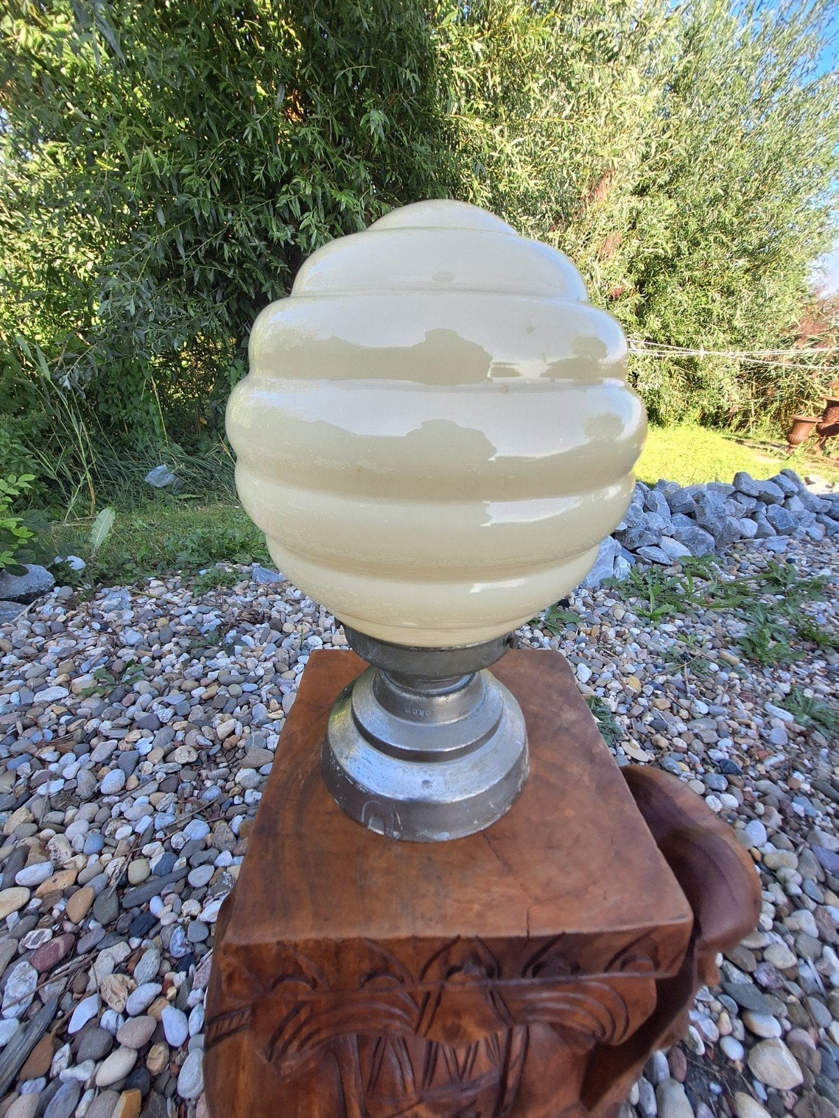 Originele Art Deco lampenkap (zonder fitting), Ophalen of Verzenden