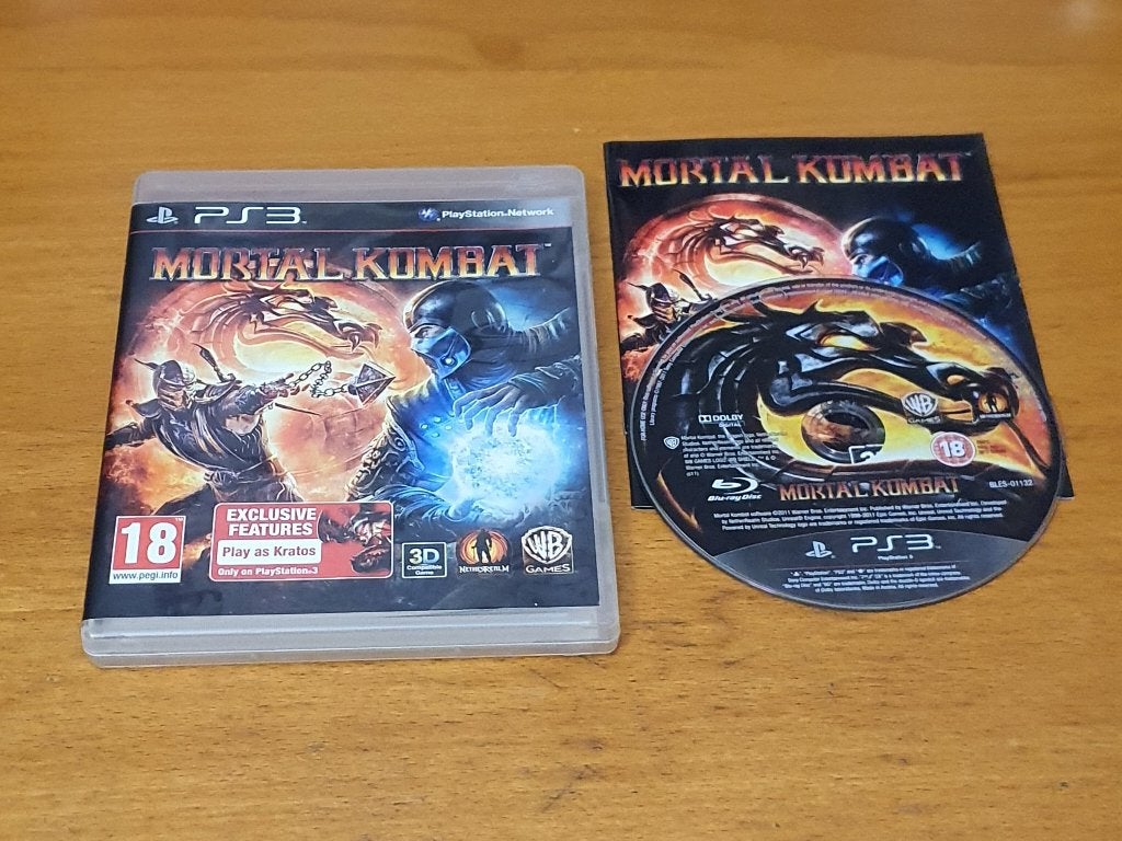 PS3 | Mortal Kombat, Gebruikt, Vanaf 18 jaar, Vechten, 2 spelers