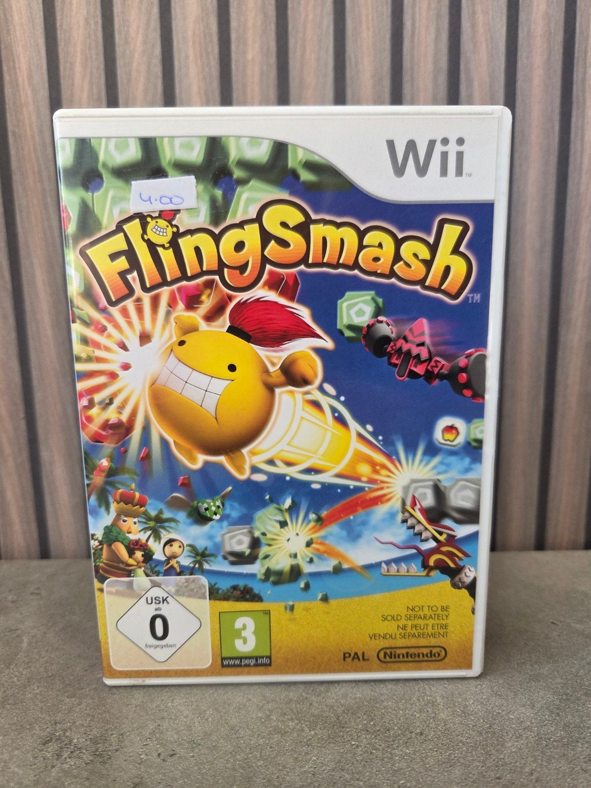 FlingSmash Wii - Leuk en uniek actie-puzzelspel, Puzzel en Educatief, Gebruikt, 1 speler, Ophalen of Verzenden
